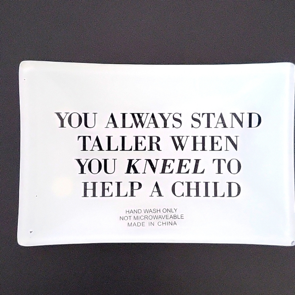 Glass Child Change 🪙🪙 Misc Tray with Inspirational Message